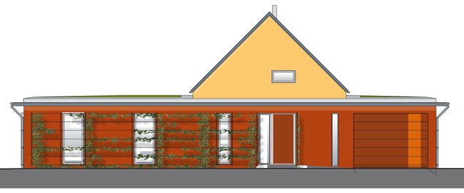Neubau eines behindertengerechten Einfamilienhauses in Freital
