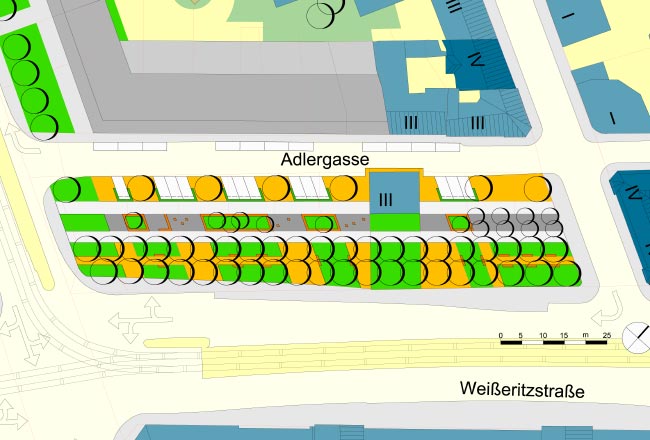 Neugestaltung eines Stadtplatzes in Dresden - Friedrichstadt
